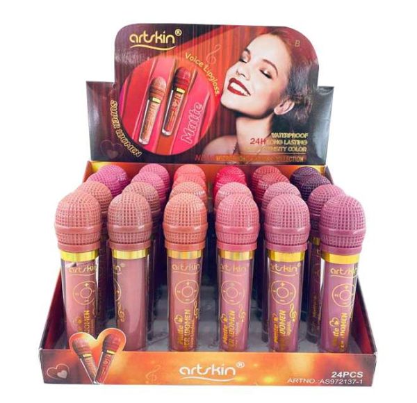 رژ مایع آرت اسکین مدل میکروفون کد 254fk