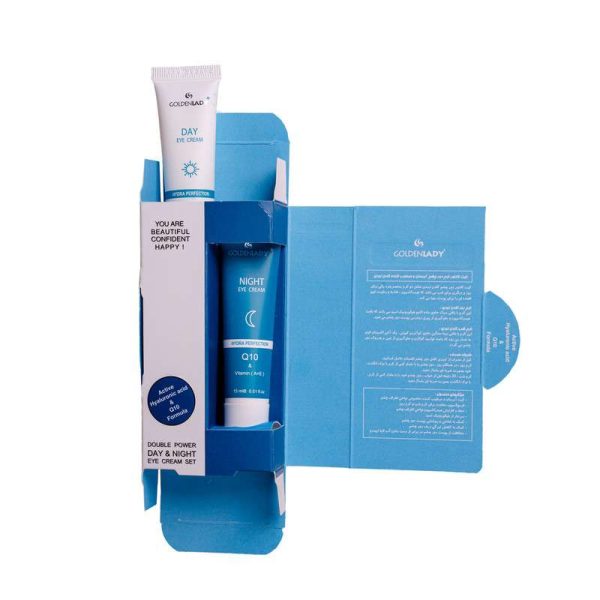 کرم دور چشم روز گلدن لیدی مدل hydra perfection حجم 15 میلی لیتر به همراه کرم دور چشم شب