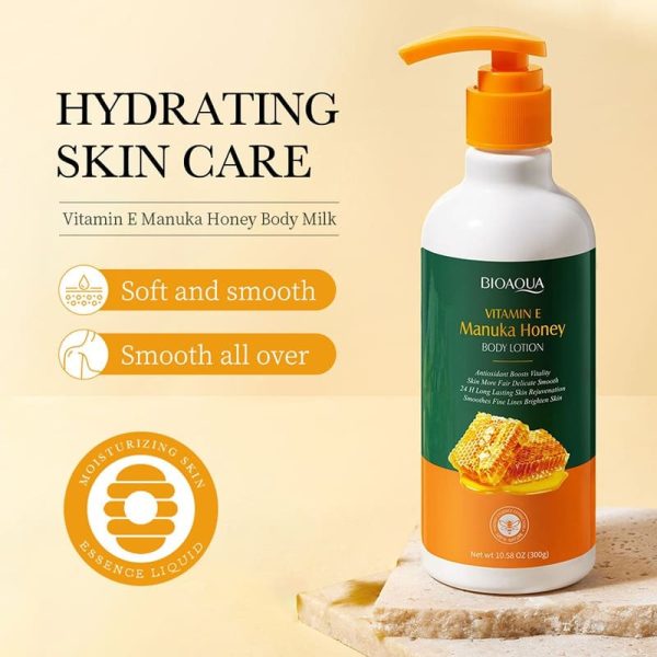 لوسیون بدن بایوآکوا مدل عسل 300ml