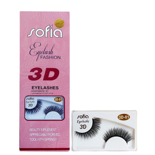 مژه مصنوعی 3D سوفیا Sofia شماره 1
