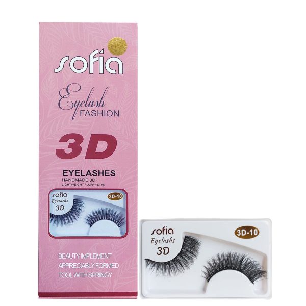 مژه مصنوعی 3D سوفیا Sofia شماره 10