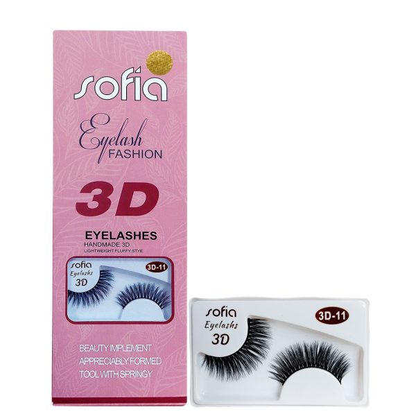 مژه مصنوعی 3D سوفیا Sofia شماره 11