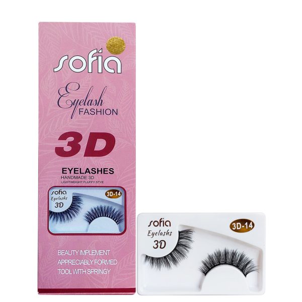 مژه مصنوعی 3D سوفیا Sofia شماره 14