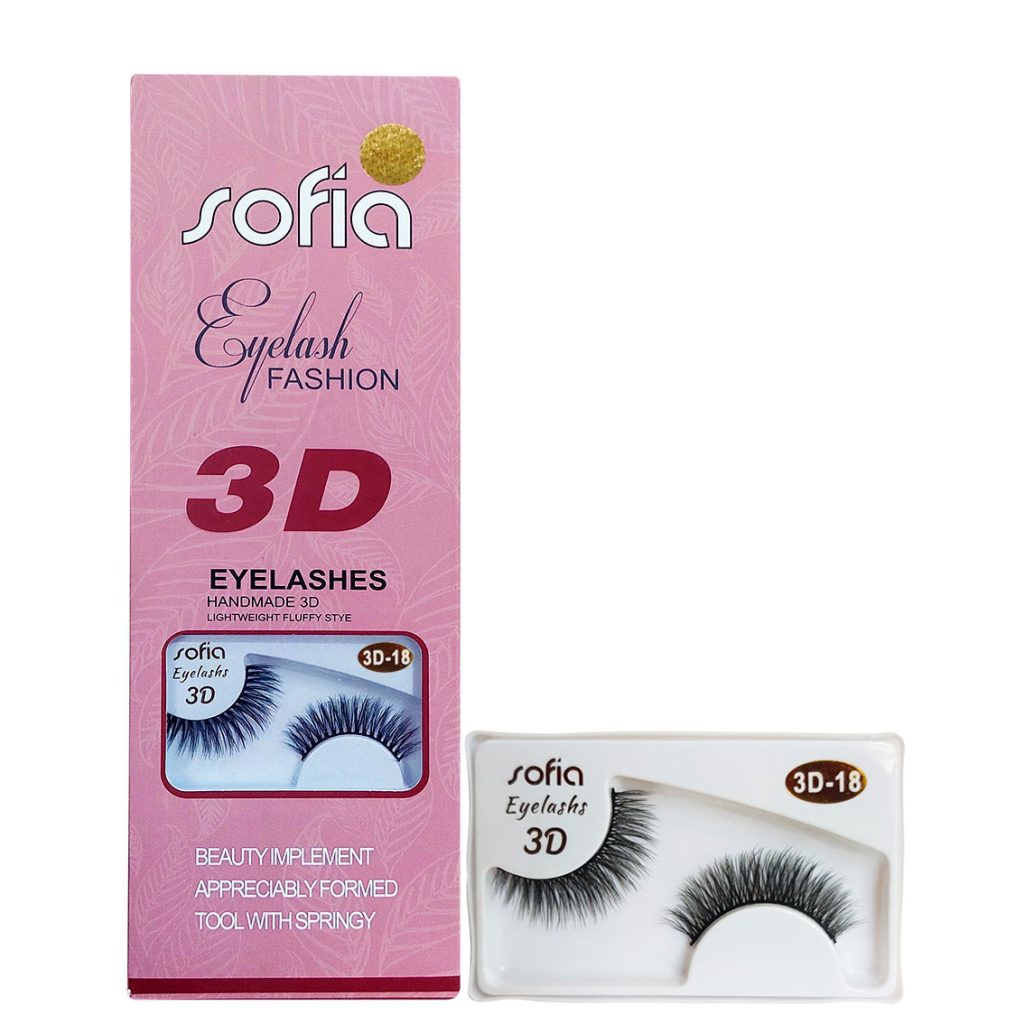 مژه مصنوعی 3D سوفیا Sofia شماره 18