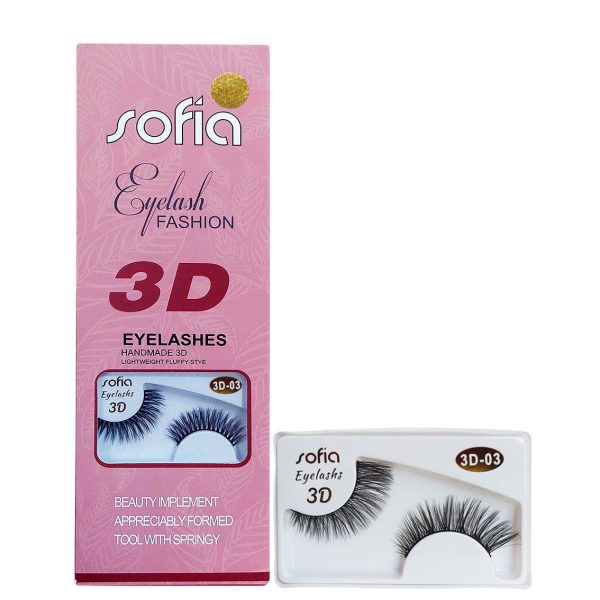 مژه مصنوعی 3D سوفیا Sofia شماره 3