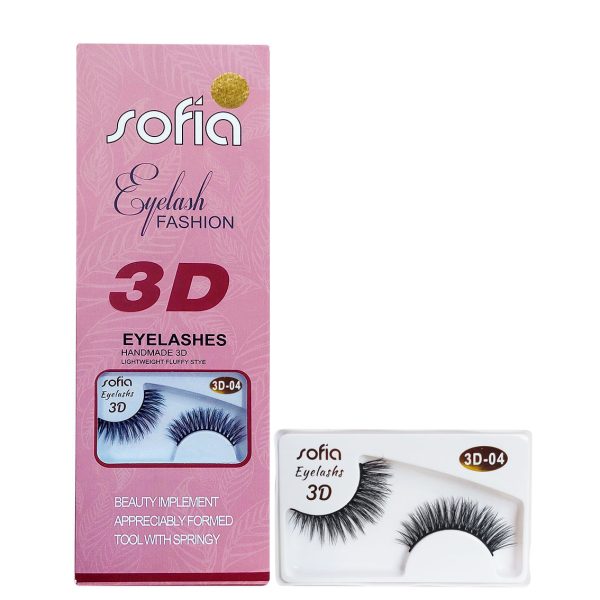 مژه مصنوعی 3D سوفیا Sofia شماره 4
