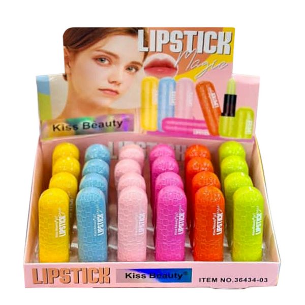 بالم لب حرارتی کیس بیوتی kiss beauty