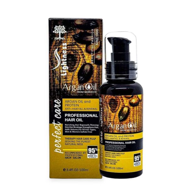 روغن مو آرگان لایتنس