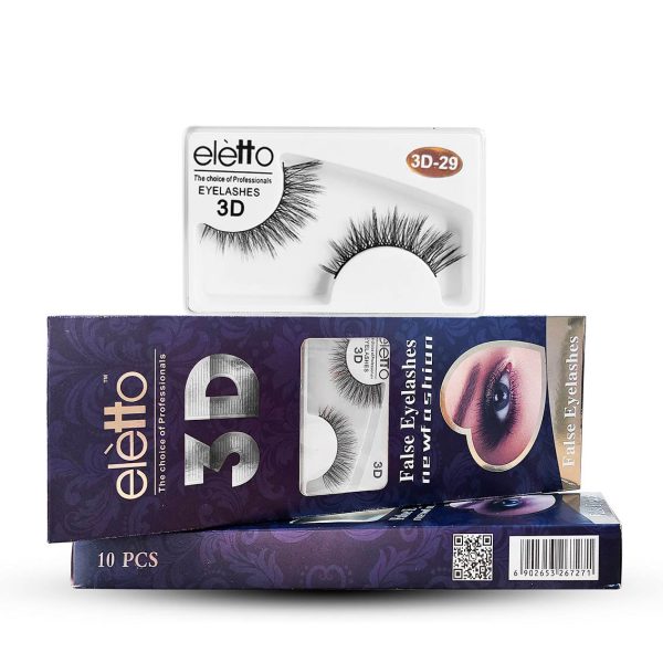 مژه مصنوعی التو Eletto سری 3D-29 بسته 10 عددی
