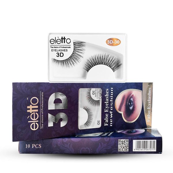 مژه مصنوعی التو Eletto سری 3D-30 بسته 10 عددی