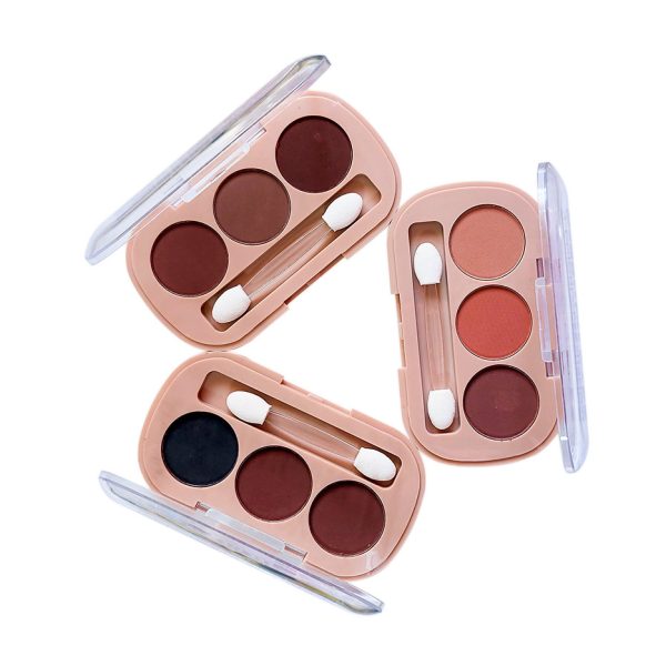 پالت سایه چشم و ابرو سه رنگ ویولت Violet