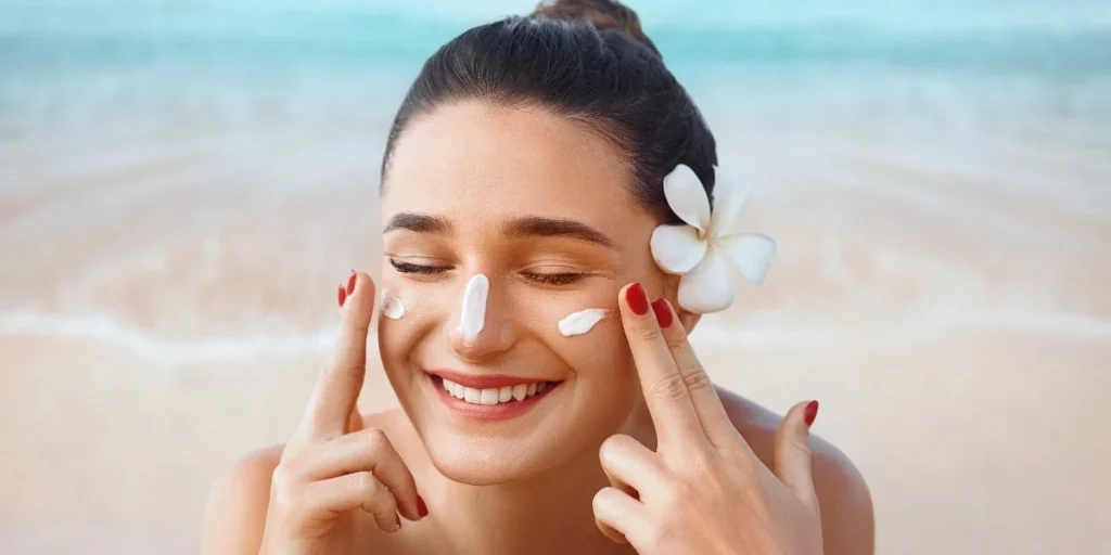 ضدآفتاب رنگی + آرایشی مسی