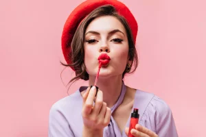 تینت لب + آرایشی مسی