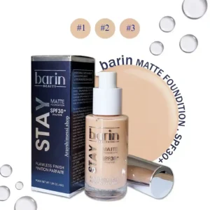 کرم پودر بارین بیوتی | کاور بالا، جلوه صاف و طبیعی با +SPF30